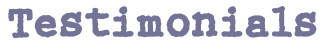 Testimonials for UniqueOrn Enterprises